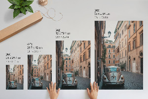 Wydruk na płótnie Miejski klimat