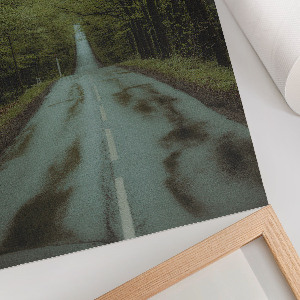 Dekoracyjny plakat ścienny Leśna podróż