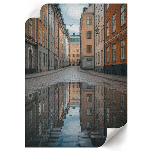 Grafika na ścianę Miejskie odbicie