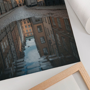 Grafika na ścianę Miejskie odbicie