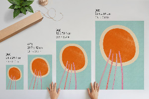 Plakat premium Kolorowy minimalizm