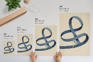 Grafika na ścianę Nieskończoność wyzwań