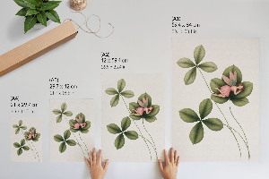 Wydruk na płótnie Wróżka na kwiatku