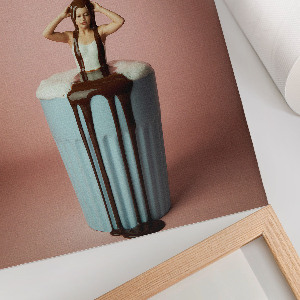 Plakat premium Słodki relaks