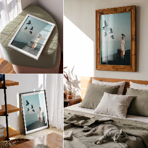 Wydruk na płótnie Podróż marzeń