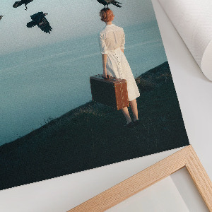 Wydruk na płótnie Podróż marzeń