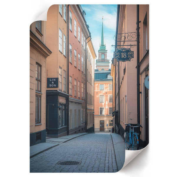 Plakat premium Ulica miejska