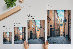 Plakat premium Ulica miejska