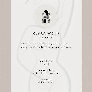 Plakat premium Kobieca sylwetka