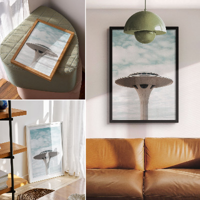 Plakat premium Nowoczesna architektura