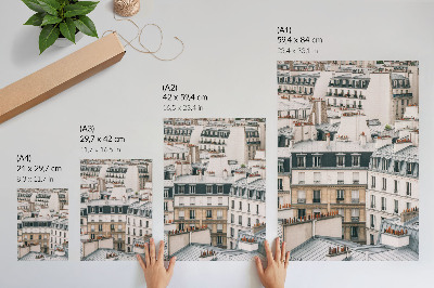 Plakat premium Miejskie dachy
