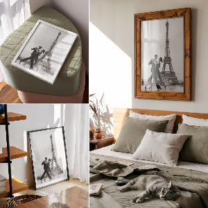 Grafika na ścianę Taniec w Paryżu