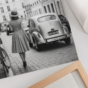 Wydruk na płótnie Retro urok