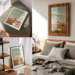 Plakat premium Letnie kwiaty