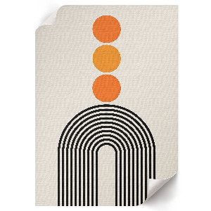 Dekoracyjny plakat ścienny Nowoczesna kompozycja