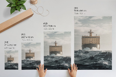 Plakat premium Oceaniczna podróż