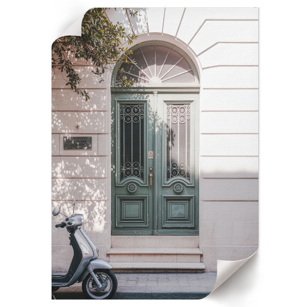 Wydruk na płótnie Retro drzwi
