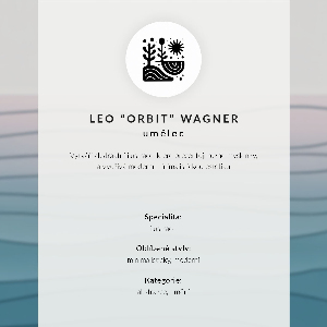 Dekoracyjny plakat ścienny Górski pejzaż