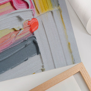 Grafika na ścianę Kolorowe pociągnięcia