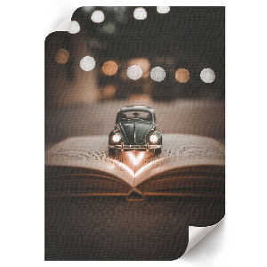 Plakat ścienny Książka o przygodzie