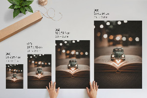 Wydruk na płótnie Książka o przygodzie