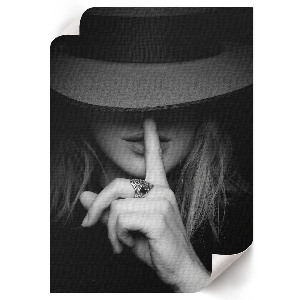 Grafika na ścianę Tajemnicza elegancja