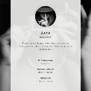 Grafika na ścianę Tajemnicza elegancja