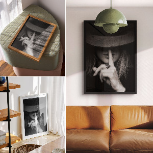 Grafika na ścianę Tajemnicza elegancja