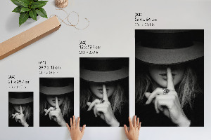 Grafika na ścianę Tajemnicza elegancja