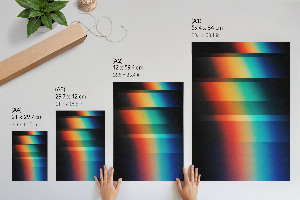 Wydruk na płótnie Kolorowa abstrakcja