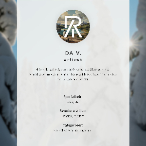 Dekoracyjny plakat ścienny Górskie jezioro