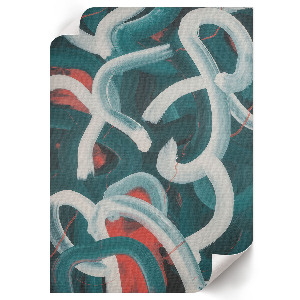 Dekoracyjny plakat ścienny Kolorowe pociągnięcia