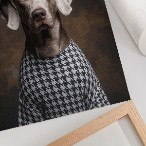 Dekoracyjny plakat ścienny Artystyczny pies