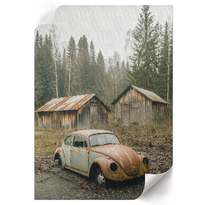 Plakat premium Wrak auta