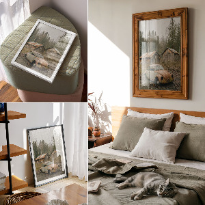 Plakat premium Wrak auta