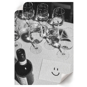 Grafika na ścianę Kieliszki do wina