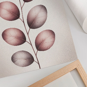 Grafika na ścianę Różowe liście