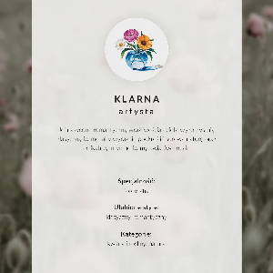 Grafika na ścianę Romantyczne kwiaty