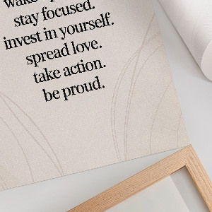 Plakat premium Motywacja codzienna