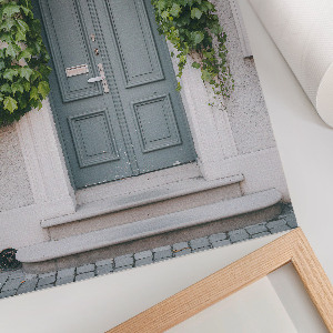 Dekoracyjny plakat ścienny Elegancka fasada