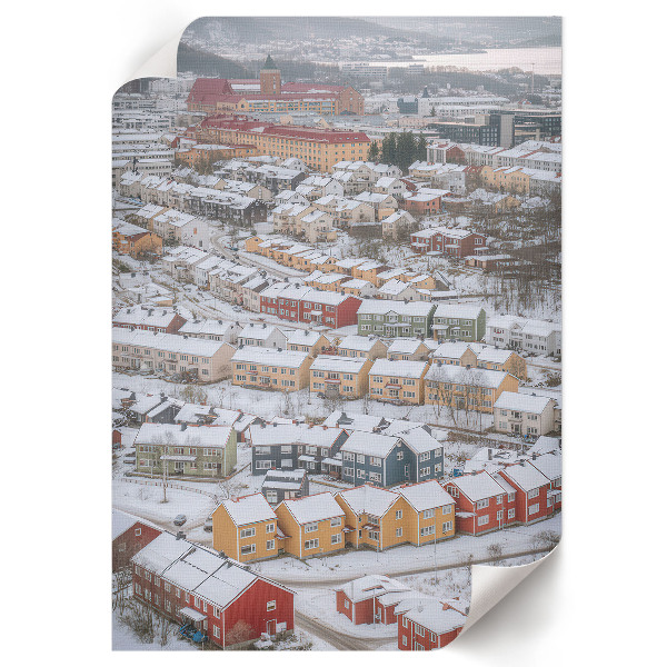 Wydruk na płótnie Zimowy krajobraz