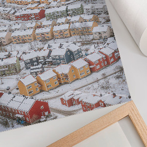 Wydruk na płótnie Zimowy krajobraz