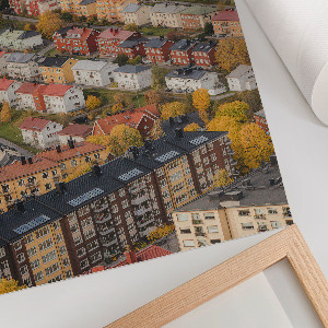 Plakat premium Malownicze miasteczko