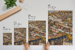 Plakat premium Malownicze miasteczko