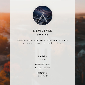 Plakat premium Malownicze miasteczko