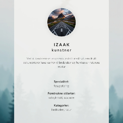 Grafika na ścianę Zimowy krajobraz
