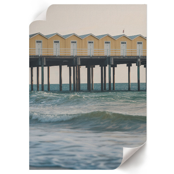 Grafika na ścianę Nadmorski widok