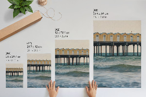 Grafika na ścianę Nadmorski widok