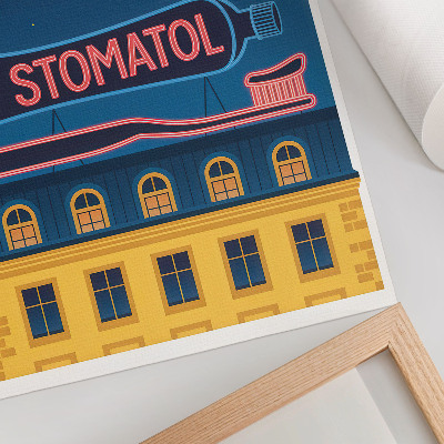 Dekoracyjny plakat ścienny Plakat Stockholm