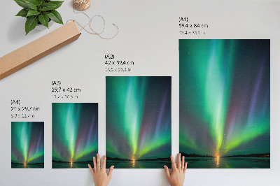 Plakat premium Zorza polarna